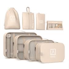 NUMADA - Set de Organizadores Impermeables para Maleta A80