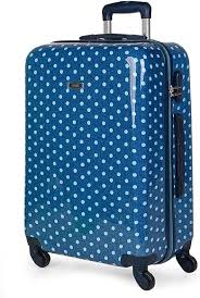 Maleta Trolley Infantil 65 cm con Lunares - Ligera y Rígida