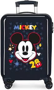 Maleta Rígida Azul Mickey Get Moving 38x55x20 cm