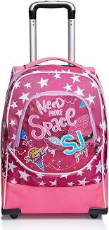 Mochila Trolley SJ GANG: 2 en 1 para Escuela y Deporte