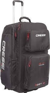 Maleta Trolley Cressi Moby: Robusta y Espaciosa para Viajes y Deporte