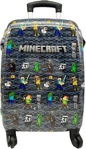 MINECRAFT Maleta de Cabina con 4 Ruedas Multidireccionales