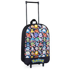 Maleta Pokémon Infantil Plegable con Ruedas