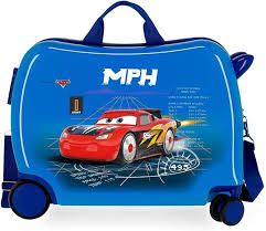 Maleta Infantil Disney Cars Rocket Racing - Azul