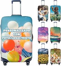 Funda de Maleta Personalizada: Tu Foto y Texto