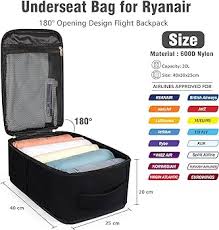 Mochila YOKGO Cabina 40x20x25 para Ryanair