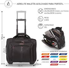 Maletín Acolchado Aerolite para Portátil 15.6”