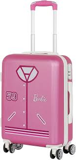 Maleta de Cabina Barbie Varsity Rosa - 20x38x55cm