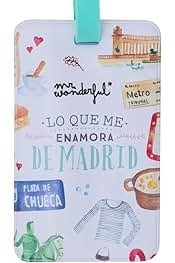 Mr. Wonderful - Etiqueta de Maleta Madrid