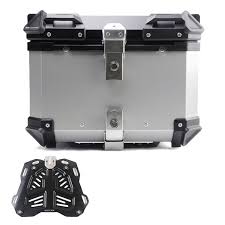 Baúl Universal de Aluminio para Moto Scooter 28L
