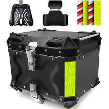 Baúl de Aluminio Impermeable VOKKA 45L para Moto