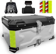 Baúl de Aluminio Impermeable VOKKA 65L para Moto