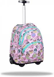 Mochila Escolar con Ruedas Donuts Felices