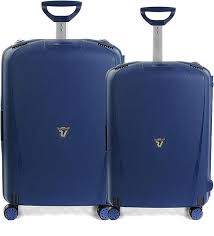 Maletas Rígidas Roncato Light: Grande y Mediana en Azul Navy