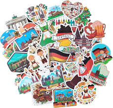 Etiquetas de Maleta Alemania