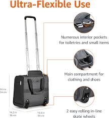 Amazon Basics - Maleta Compacta para Cabina