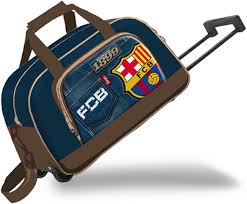 Maleta con Ruedas FC Barcelona Messi - 50 cm Piel Sintética