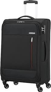 Maleta American Tourister Heat Wave 68cm Negro