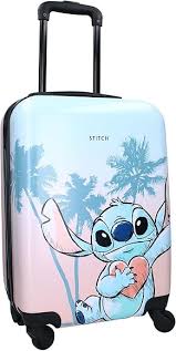 Stitch - Maleta rígida ABS para viajes
