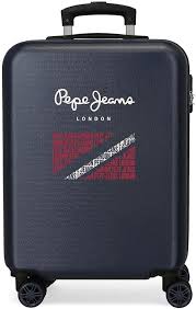 Maleta de Cabina Pepe Jeans Clark Azul 38x55x20 cm