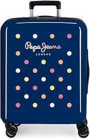 Maleta de Cabina Pepe Jeans Emma Azul 40x55x20 cm