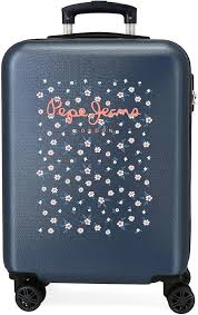 Maleta de Cabina Pepe Jeans Leslie Azul 38x55x20 cm