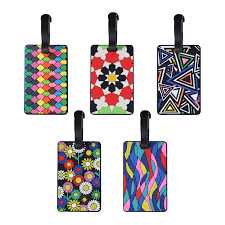 Set de 5 Etiquetas de Equipaje para Viajar