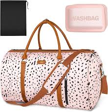 Bolsa de Viaje 2 en 1: Ropa y Aseo para Mujeres