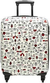 Maleta Rígida Estampada MISAKO Dusty