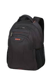 Mochila para Laptop American Tourister AT Work Negra/Naranja 14.1