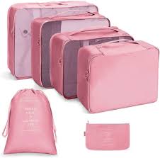 OSDUE Organizador de Maletas: Set de 6 Bolsas Organizadoras