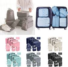 Juego de 10 Bolsas Impermeables para Equipaje