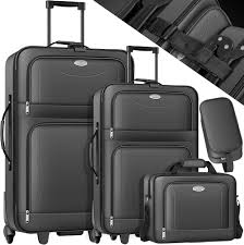 Juego Completo de 4 Maletas con Ruedas KESSER®