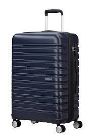 Maleta American Tourister Flashline Spinner M 67cm Azul