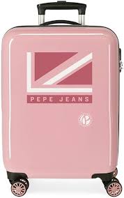 Maleta de Cabina Pepe Jeans Carol Rosa 38x55x20 cm