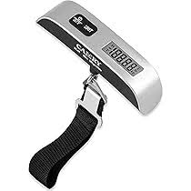 Báscula de Equipaje Camry 100 lbs con Sensor de Temperatura