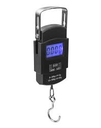 Báscula Digital QWORK® 50 kg: Ideal para Equipaje y Pescado