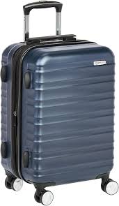 Maleta Rígida con Ruedas y Cerradura TSA - Amazon Basics