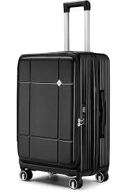 Maleta Trolley Rígida Anysea: Equipaje de Mano con Apertura