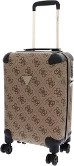 GUESS Berta 18” Maleta 8 Ruedas S Latte/Brown