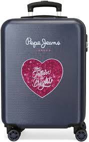 Juego de Equipaje Pepe Jeans Bright para Niñas - Azul