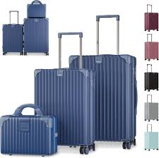 Juego de Maletas Rígidas JUPPLES 3 Pcs - Cabina Incluida