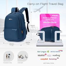 Mochila de Viaje SPAHER 40x30x20 - Ideal para Cabina de Avión