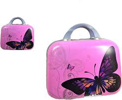 Neceser Rígido Rosa para Viaje - Adaptable a Maletas