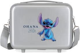 Neceser Adaptable Disney 100 Stitch Gris