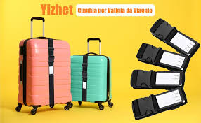 Yizhet: 4 Correas para Maletas