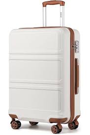 Maleta Kono Ligera Rígida 20” - Crema Claro