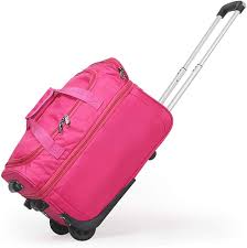 Maleta Trolley de Viaje con Ruedas y Barra Oculta