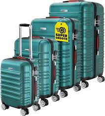 Set de 4 Maletas Rígidas MONZANA® para Viaje