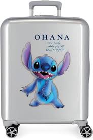 Maleta Rigida Disney 100 Stitch - 40x55x20 cm